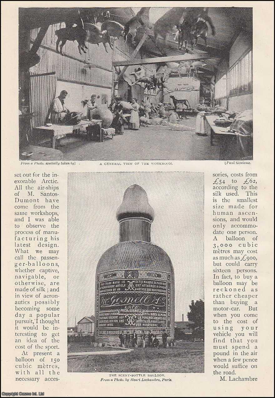 VIVIAN, HERBERT - The Hoardings of The Air. Advertising on Balloons and Airships. A rare original article from The Strand Magazine, 1902.