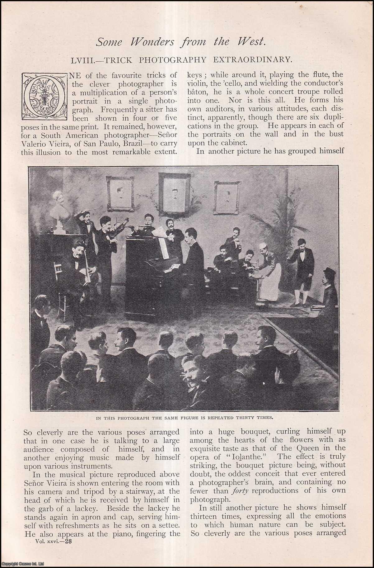 --- - Trick Photography Extraordinary. Some Wonders From The West. A rare original article from The Strand Magazine, 1903.