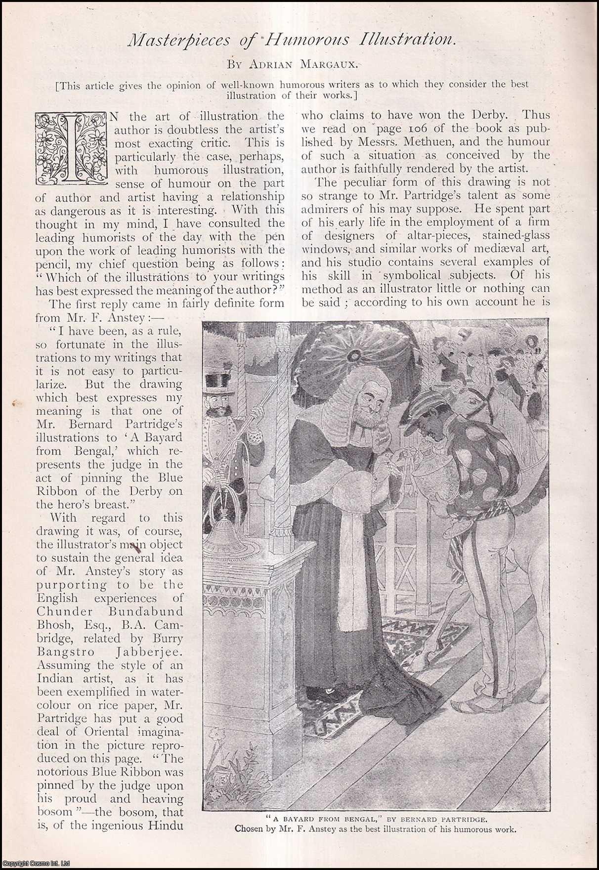 MARGAUX, ADRIAN - Masterpieces of Humorous Illustration. A rare original article from The Strand Magazine, 1903.