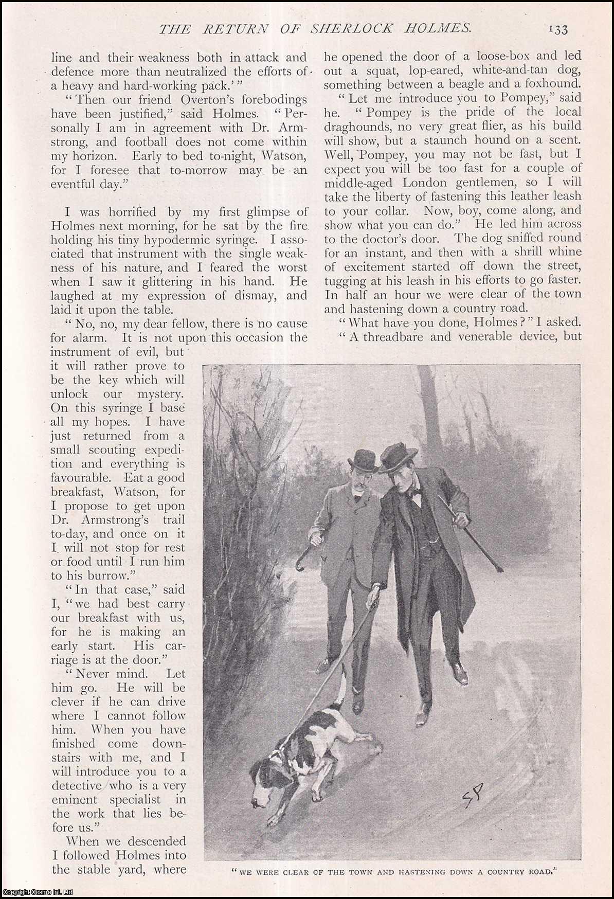 Arthur Conan Doyle - The Adventure of the Missing Three-Quarter, by A. Conan Doyle. The Return of Sherlock Holmes. An uncommon original article from The Strand Magazine, 1904.