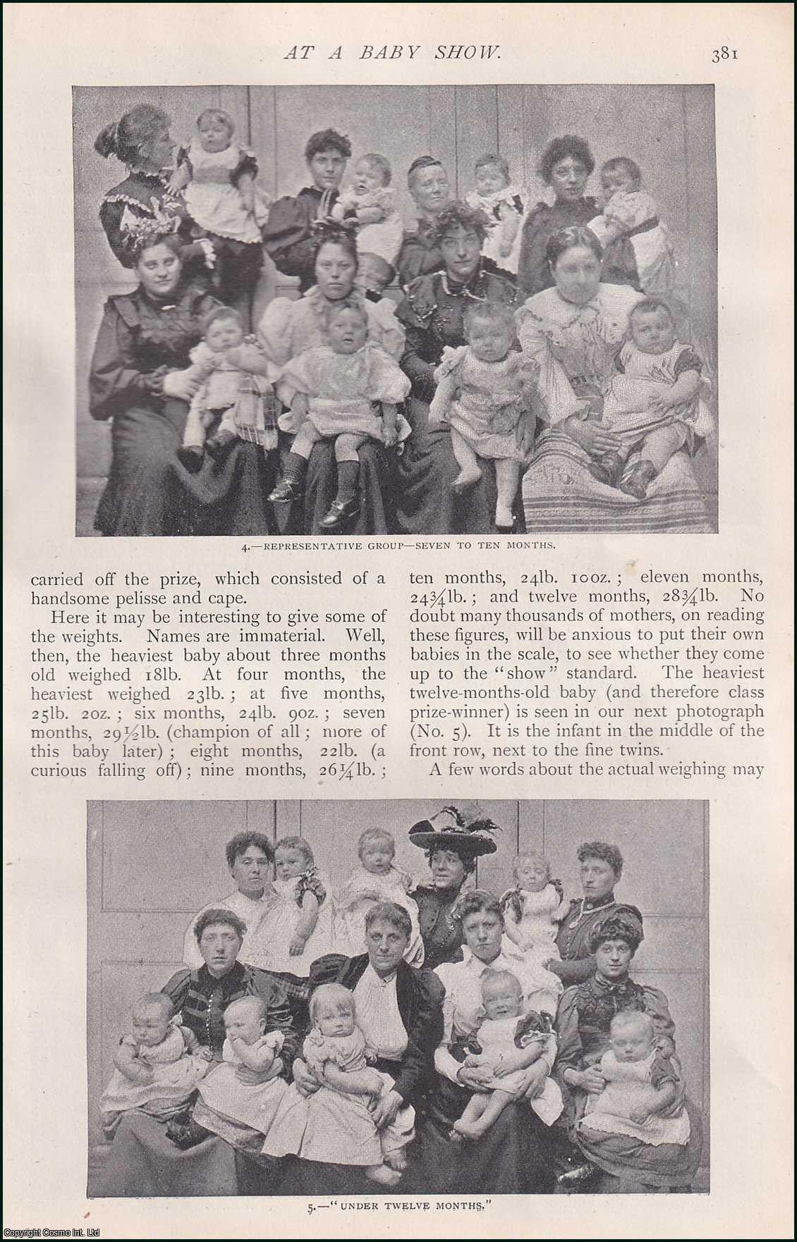 STEELCROFT, FRAMLEY - At A Baby-Show. A rare original article from The Strand Magazine, 1897.