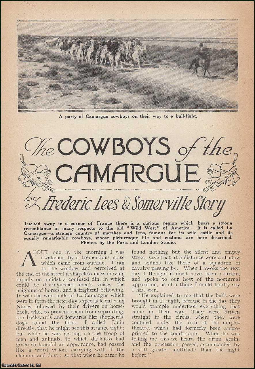 LEES & SOMERVILLE STORY, FREDERIC - The Cowboys of The Camargue. An original article from the Wide World Magazine, 1921.