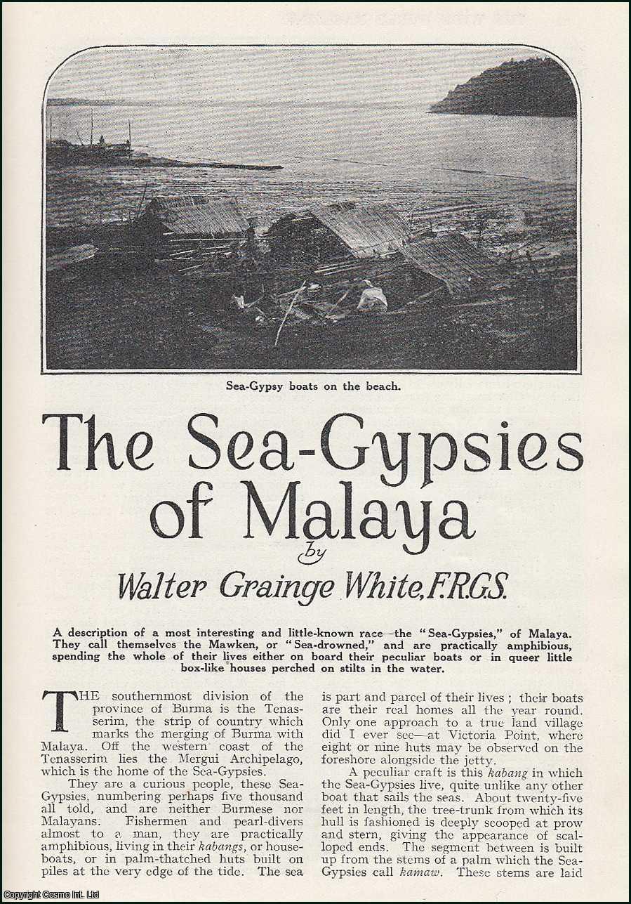 WHITE, WALTER GRAINGE - The Sea-Gypsies of Malaya, the Mawken. An original article from the Wide World Magazine, 1927.