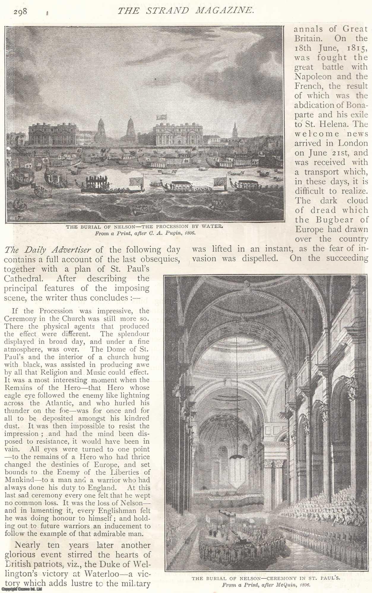KITTON, F. G. - Some Old Newspapers: From Charles I to Queen Victoria. Newspapers, Some Old. From Charles I. to Queen Victoria A rare original article from The Strand Magazine, 1896.