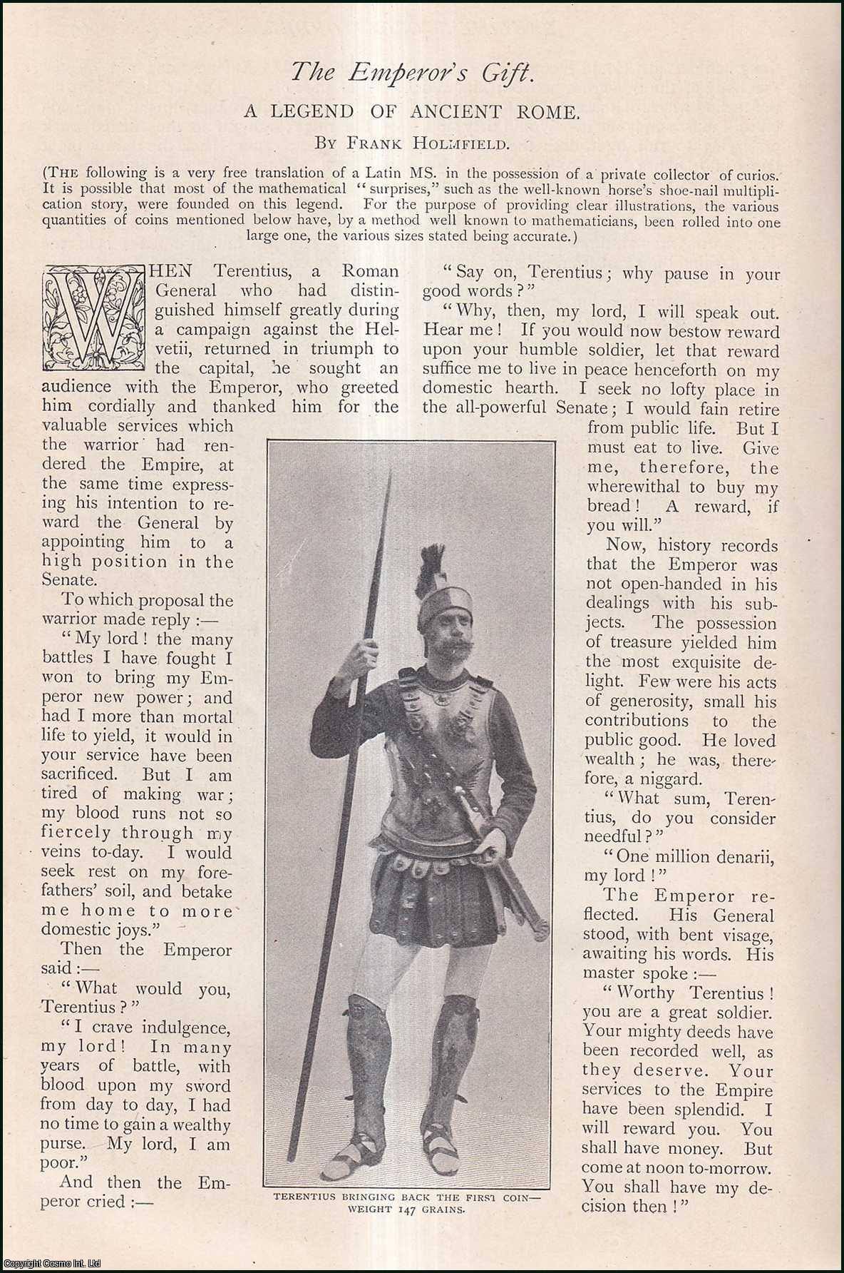 Frank Holmfield - The Emperor's Gift. A Legend of Ancient Rome. An uncommon original article from The Strand Magazine, 1901.