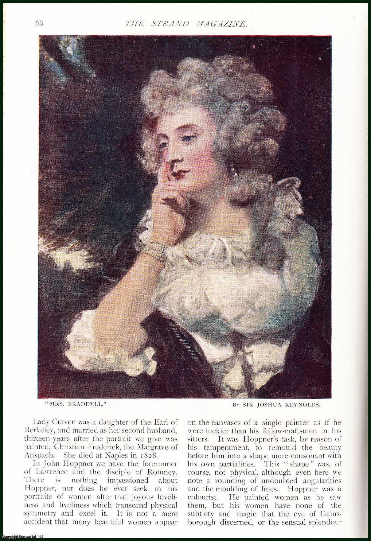 Strand Magazine - Sir Joshua Reynolds ; Hoppner ; Gainsborough & Romney : Great English British Painters of Beautiful Women. An original article from The Strand Magazine, 1907.