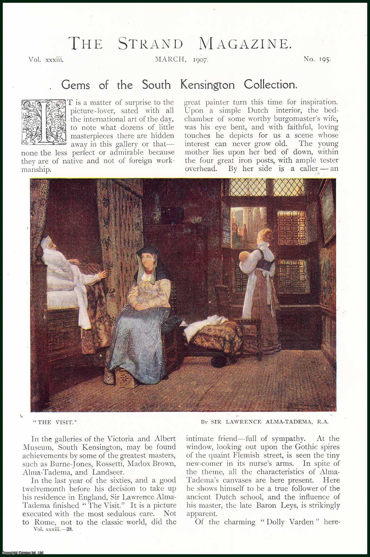 Strand Magazine - Art Gems of The South Kensington Collection. An original article from The Strand Magazine, 1907.