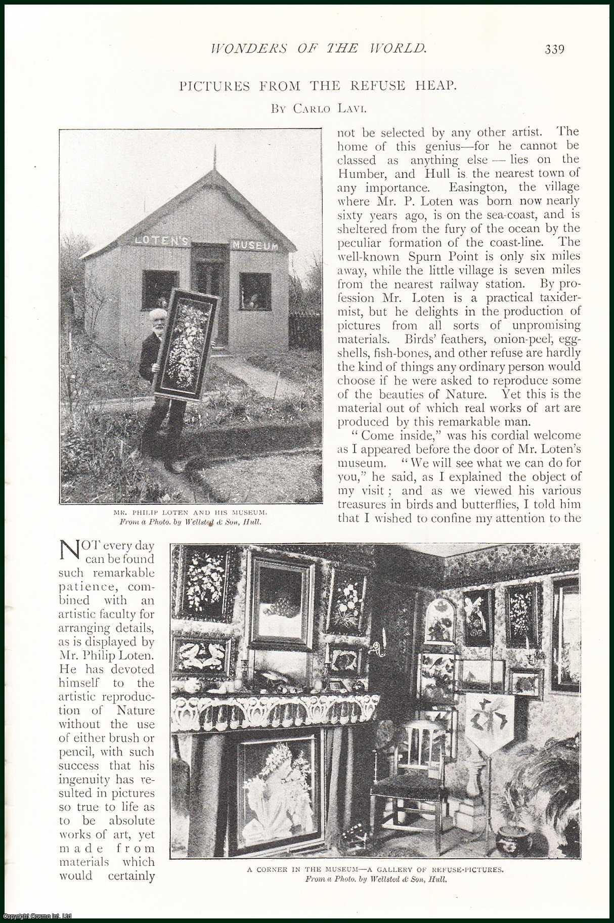 --- - Pictures From The Refuse Heap. Wonders of The World. A rare original article from The Strand Magazine, 1907.