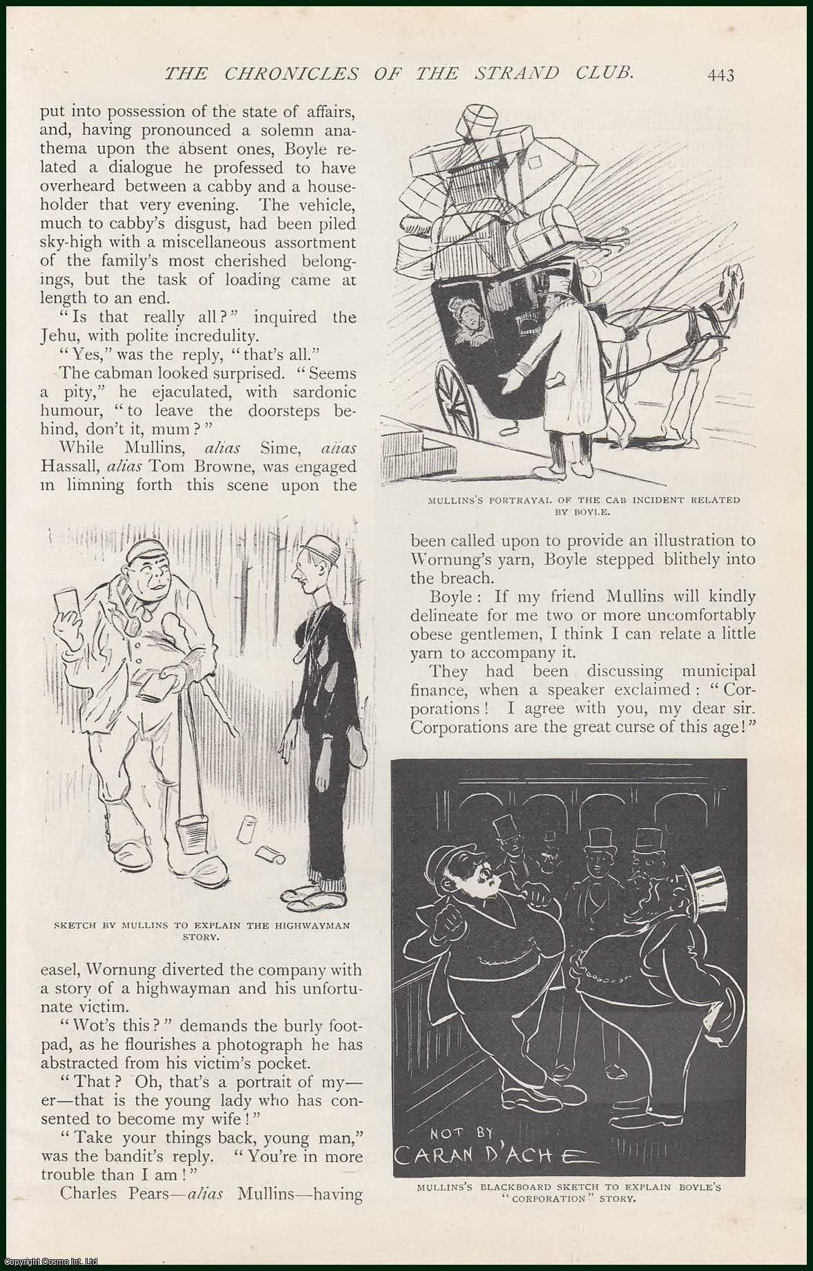 Arthur Conan Doyle - The Chronicles of The Strand Club - 21. An original article from The Strand Magazine, 1907.