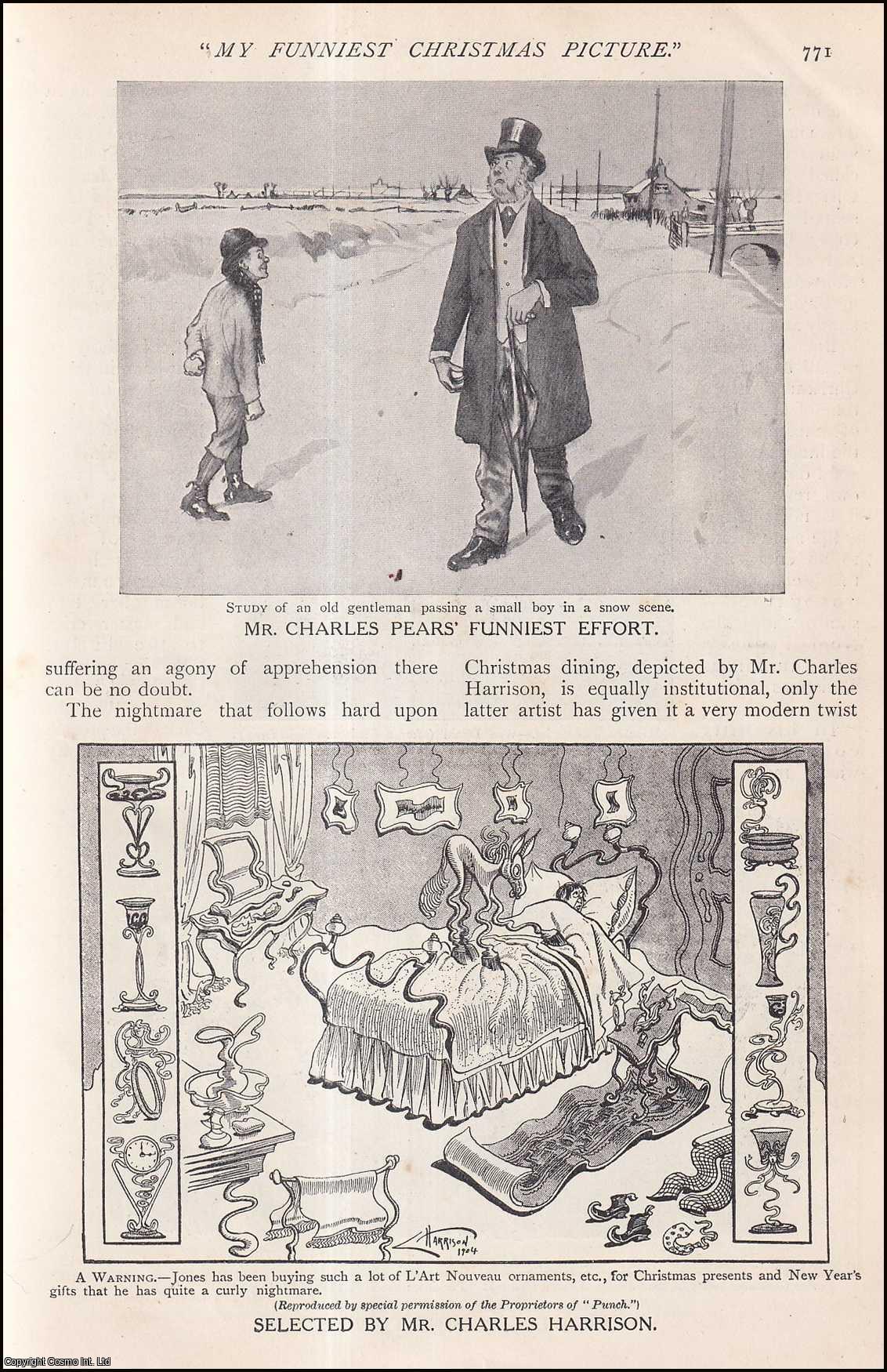 --- - My Funniest Christmas Picture. A rare original article from The Strand Magazine, 1909.