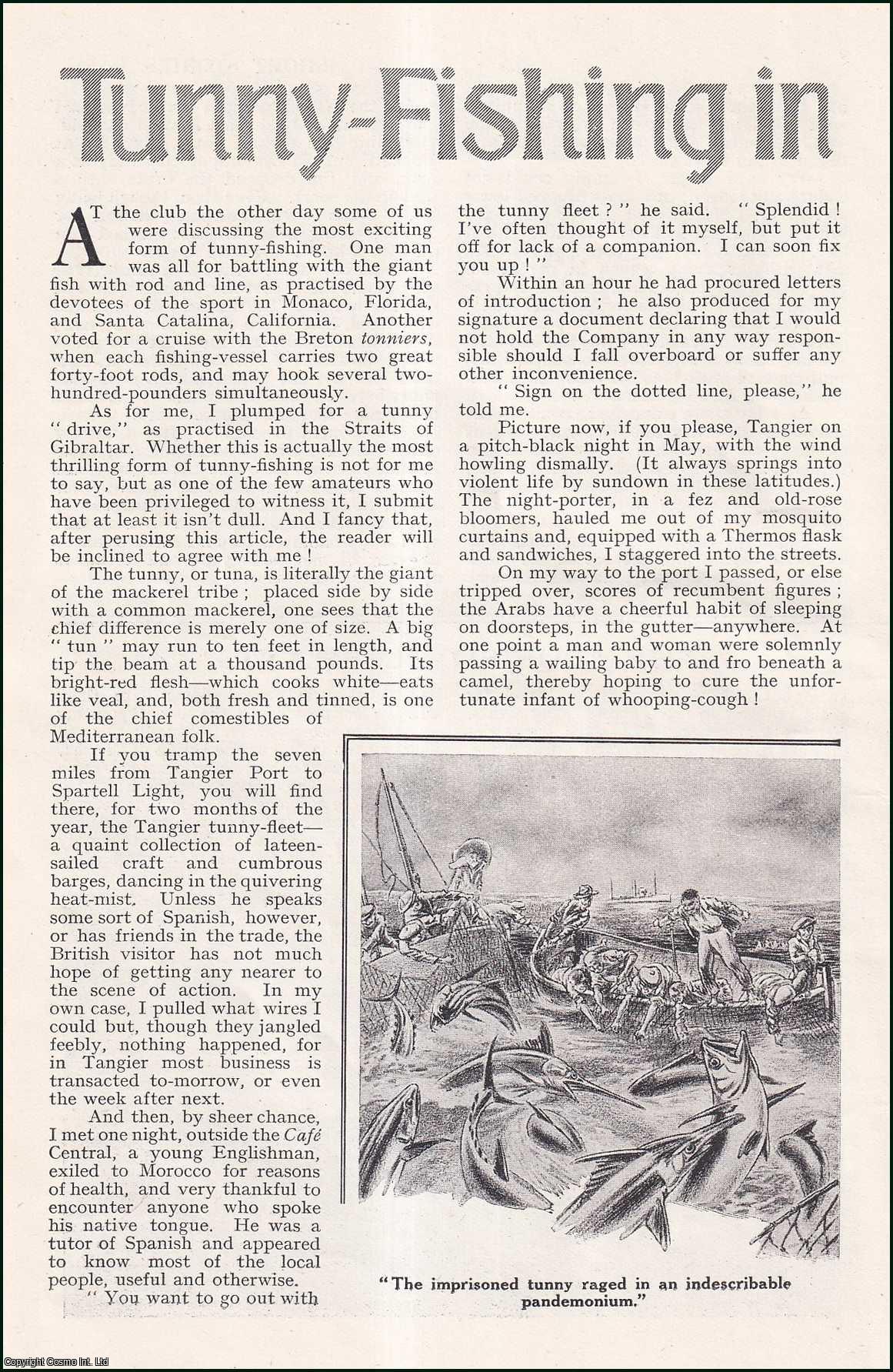BRIGHTWELL, L. R. - Tunny-Fishing In The Mediterranean. An original article from the Wide World Magazine, 1932.