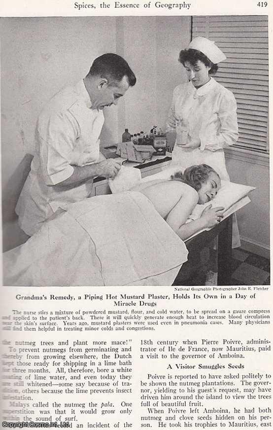 JONES, STUART E. - Spices, The Essence of Geography. An original article from the National Geographic Magazine, 1949.