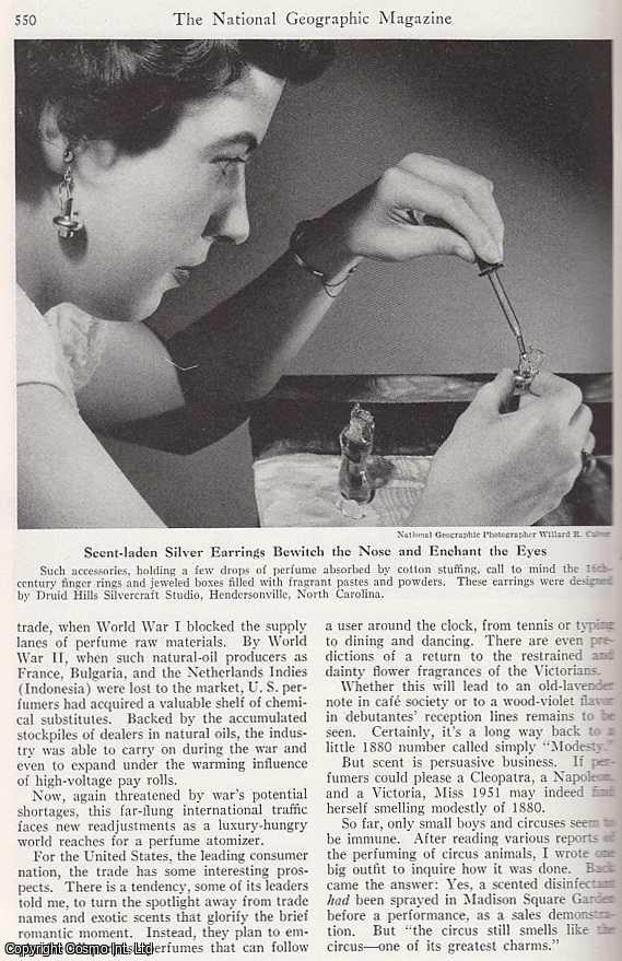 LONNELLE, AIKMAN - Perfume, The Business of Illusion. An original article from the National Geographic Magazine, 1950.