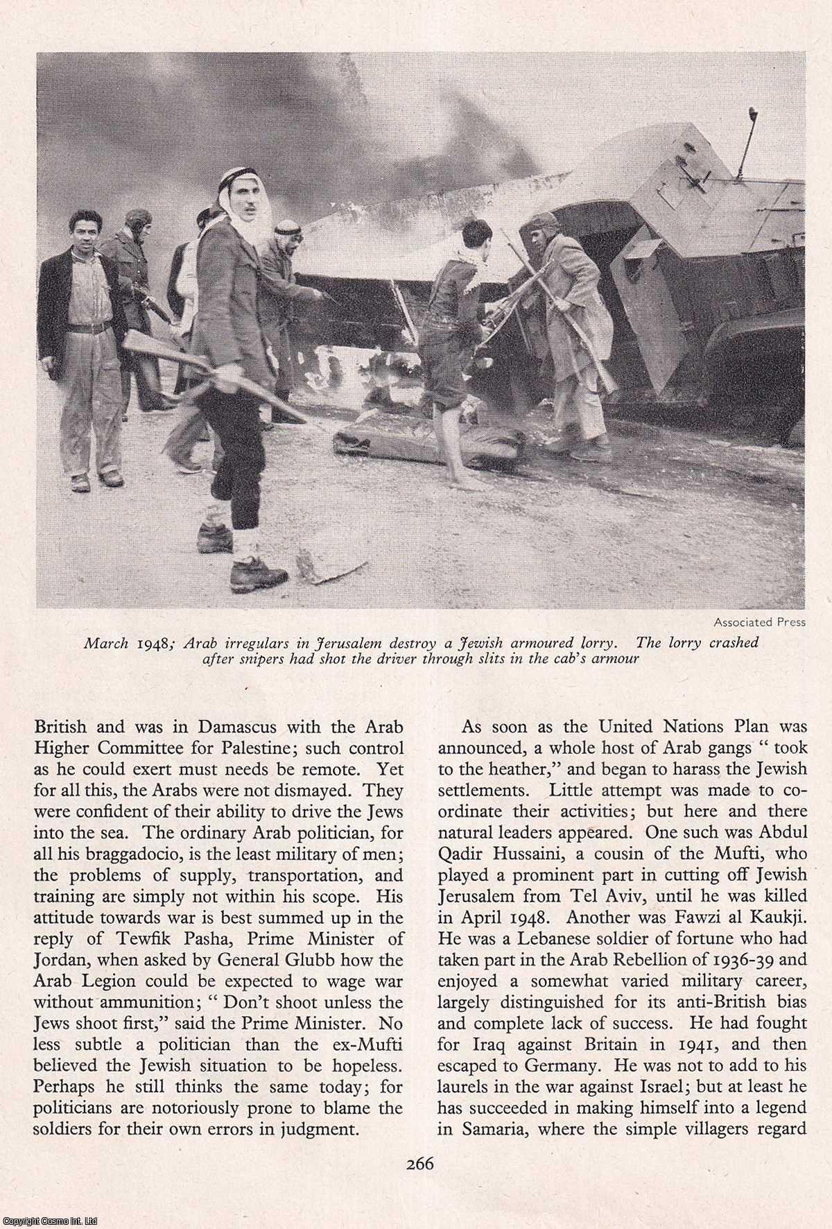 Probitas - The Inevitable War: The Arab-Israel War of 1947-49. An original article from History Today magazine, 1959.