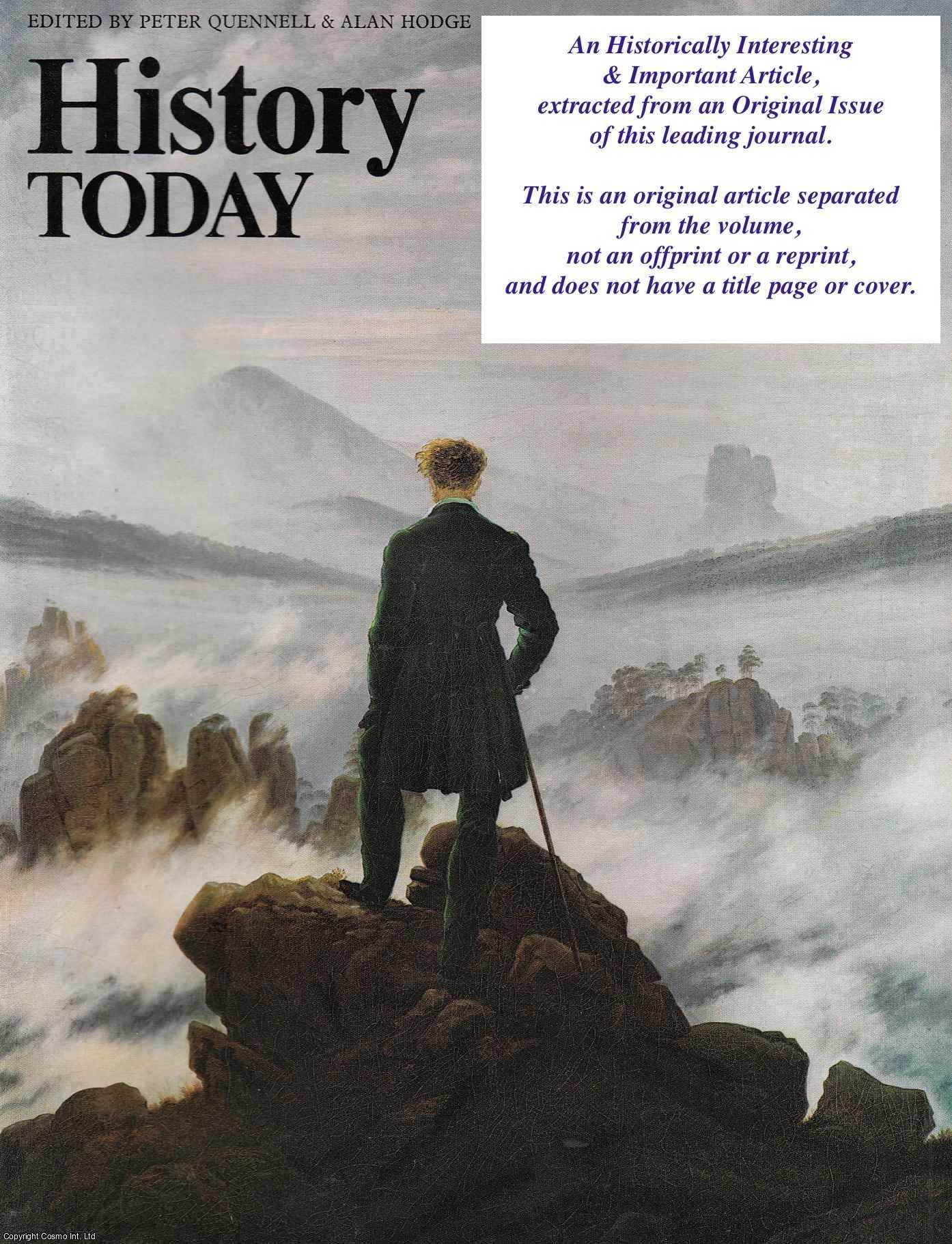 S.G.F. Brandon - The Jesus of History. An original article from History Today magazine, 1962.