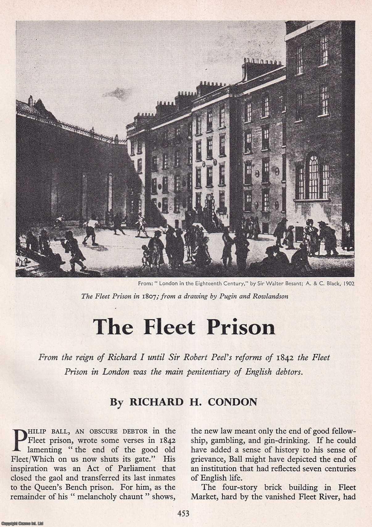 Richard H. Condon - The Fleet Prison London. An original article from History Today magazine, 1964.