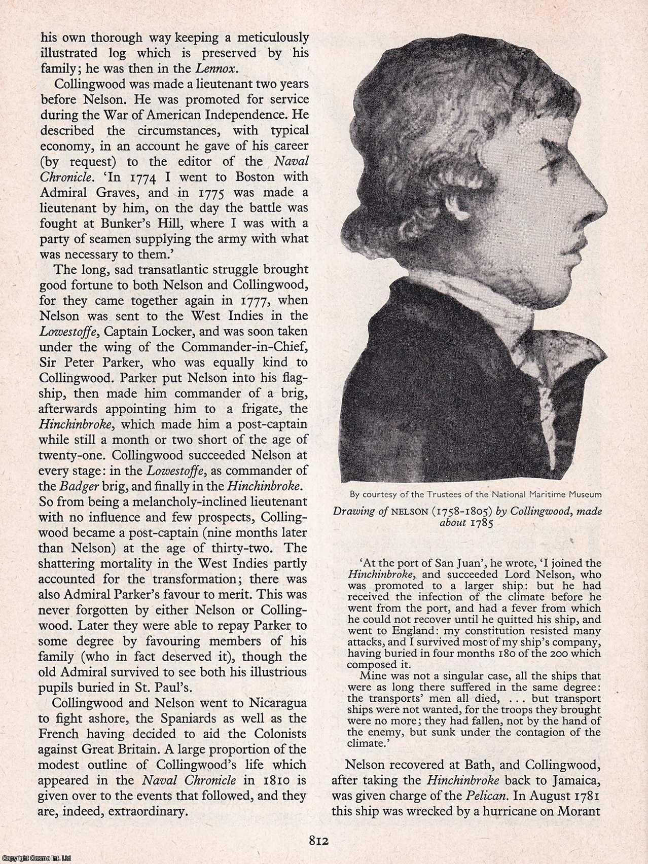 WARNER, OLIVER - Collingwood and Nelson. An original article from History Today magazine, 1966.