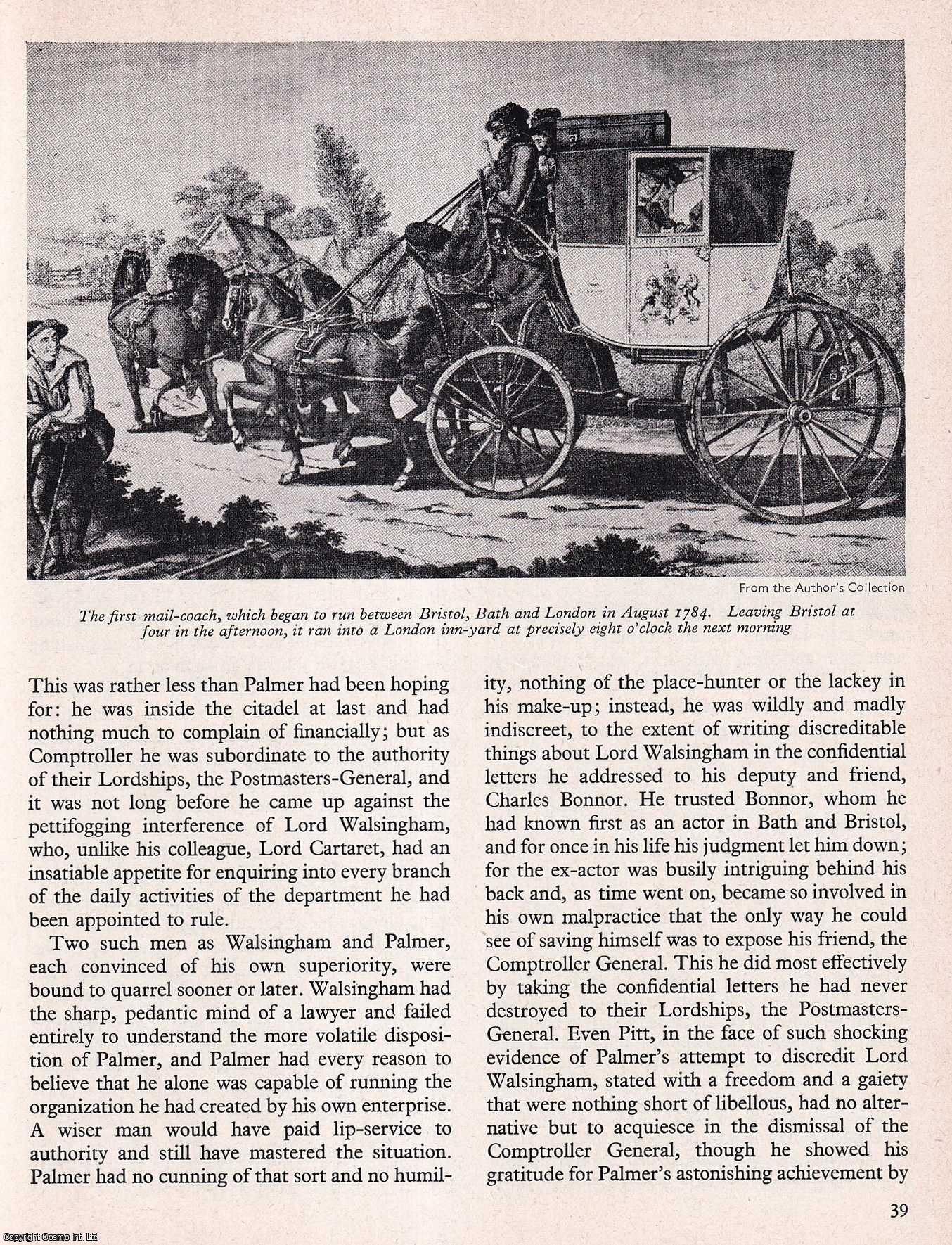 MARGETSON, STELLA - The Mail Coach Revolution (John Palmer). An original article from History Today magazine, 1967.