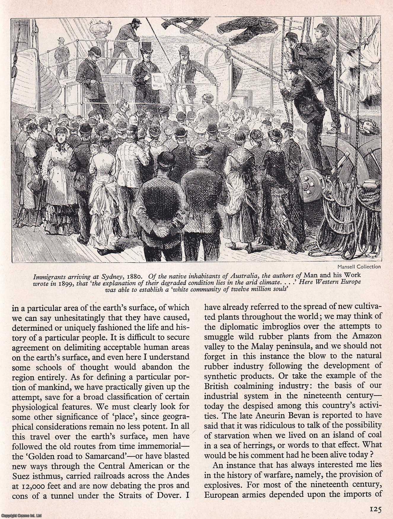G.R. Crone - Man and Place: Some General Reflections. An original article from History Today magazine, 1967.