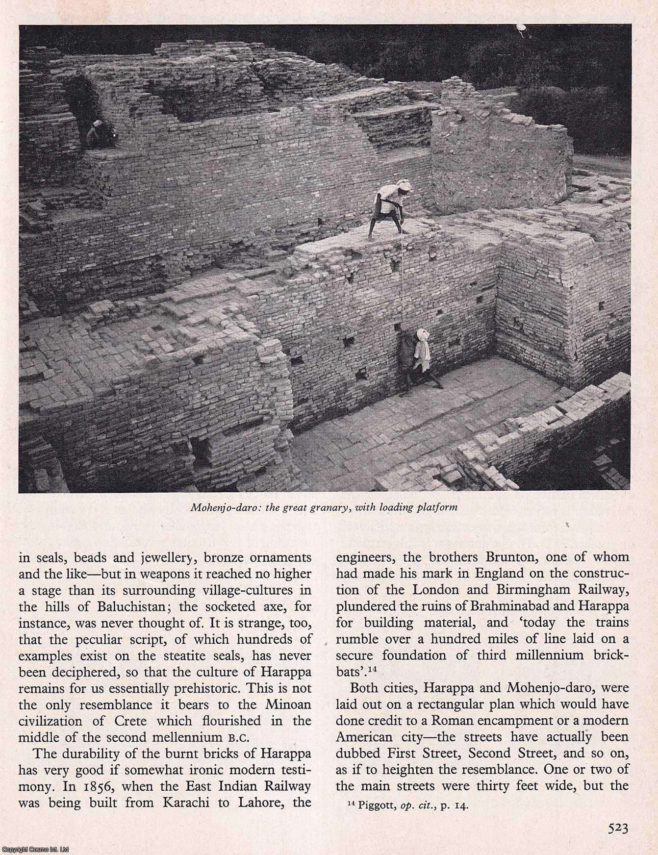 A.N. Marlow - The Cities of The Indus. Part 1. An original article from History Today magazine, 1967.
