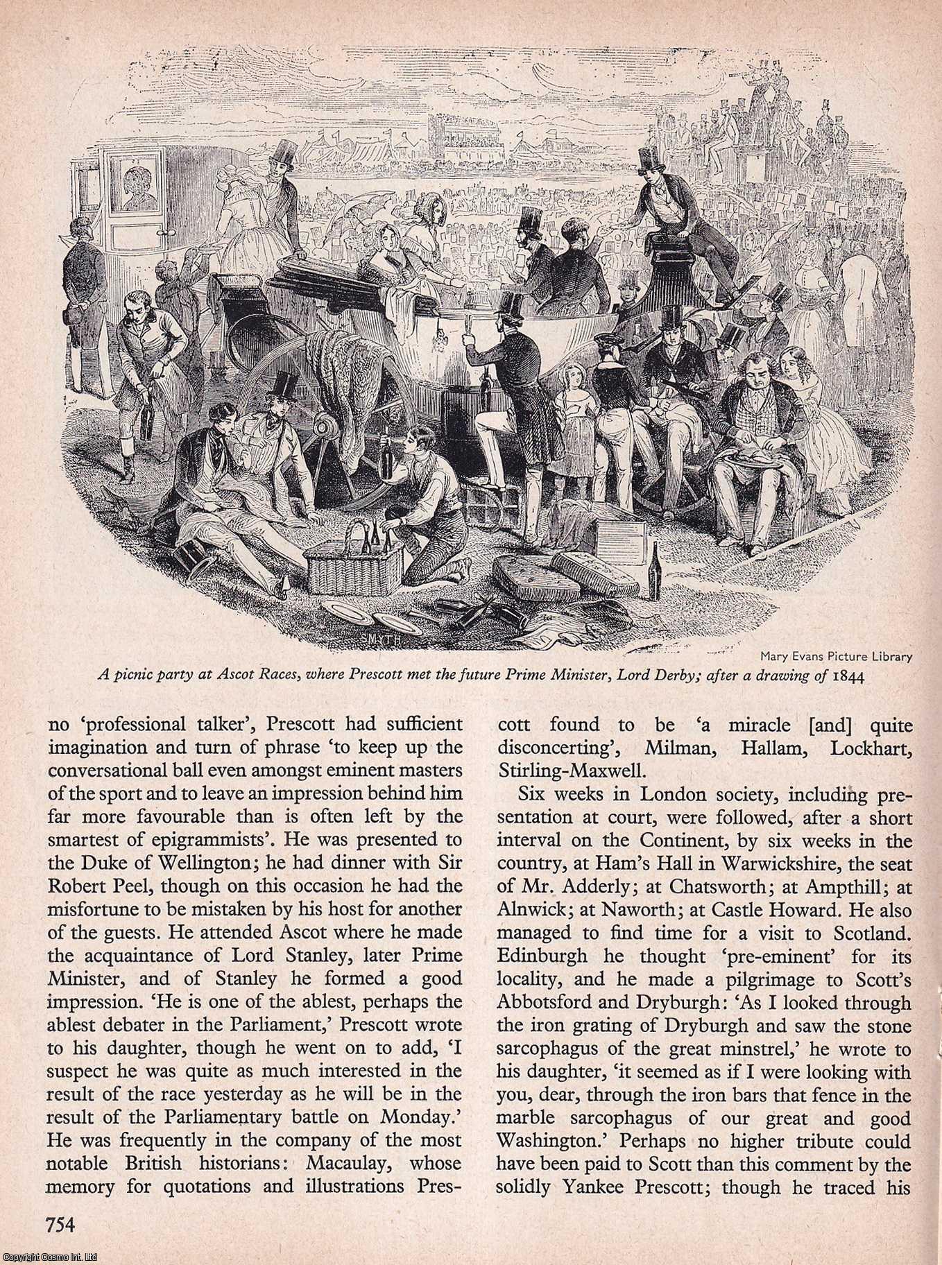 Roger Howell - Prescott's Visit to England, 1850. An original article from History Today magazine, 1967.