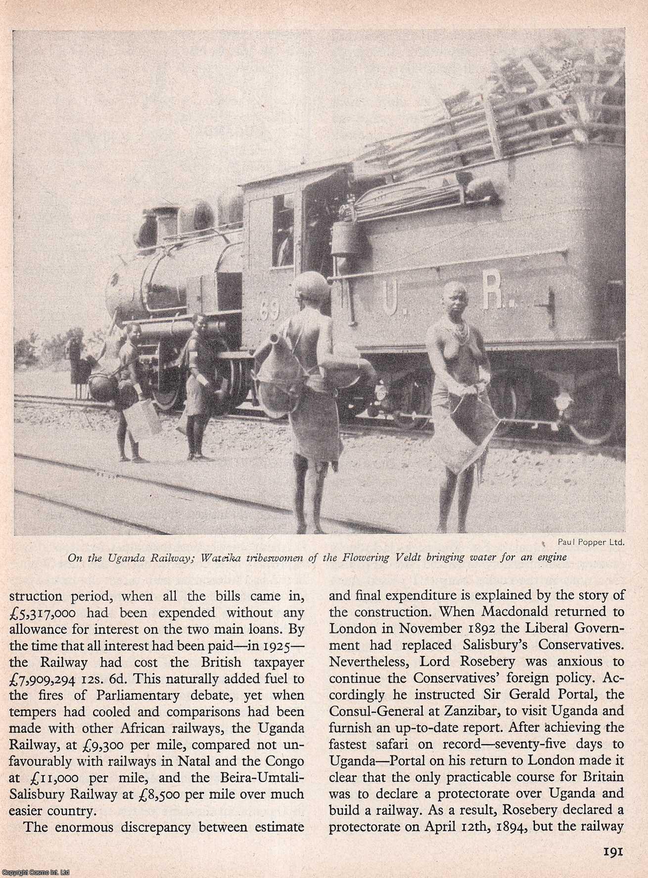 HAMSHERE, C.E. - The Uganda Railway. An original article from History Today magazine, 1968.