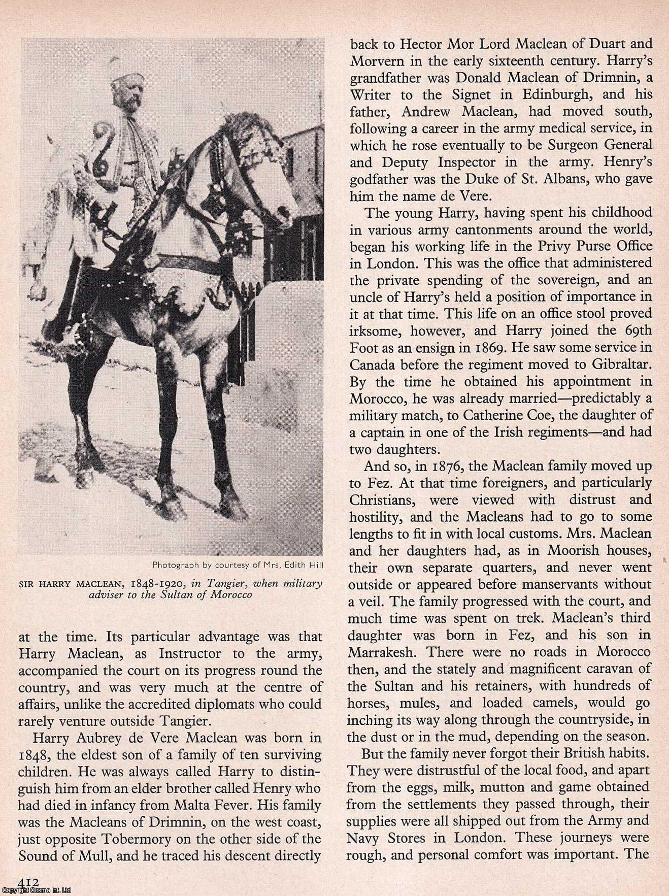HIRST, ALASTAIR - A Highlander in Barbary. An original article from History Today magazine, 1969.