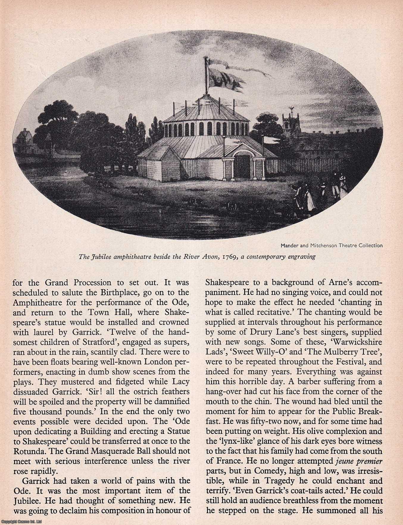 OMAN, CAROLA - Garrick's Shakespeare Jubilee, 1769. An original article from History Today magazine, 1969.
