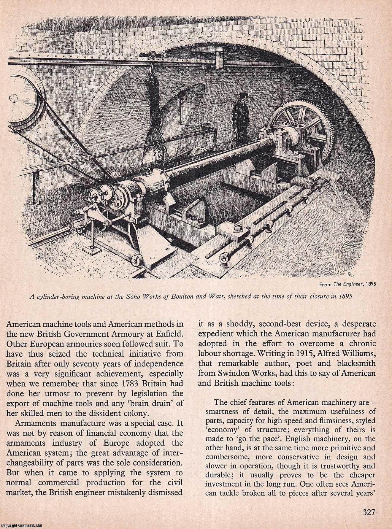 ROLT, L.T.C. - The Development of Machine Tools. An original article from History Today magazine, 1971.