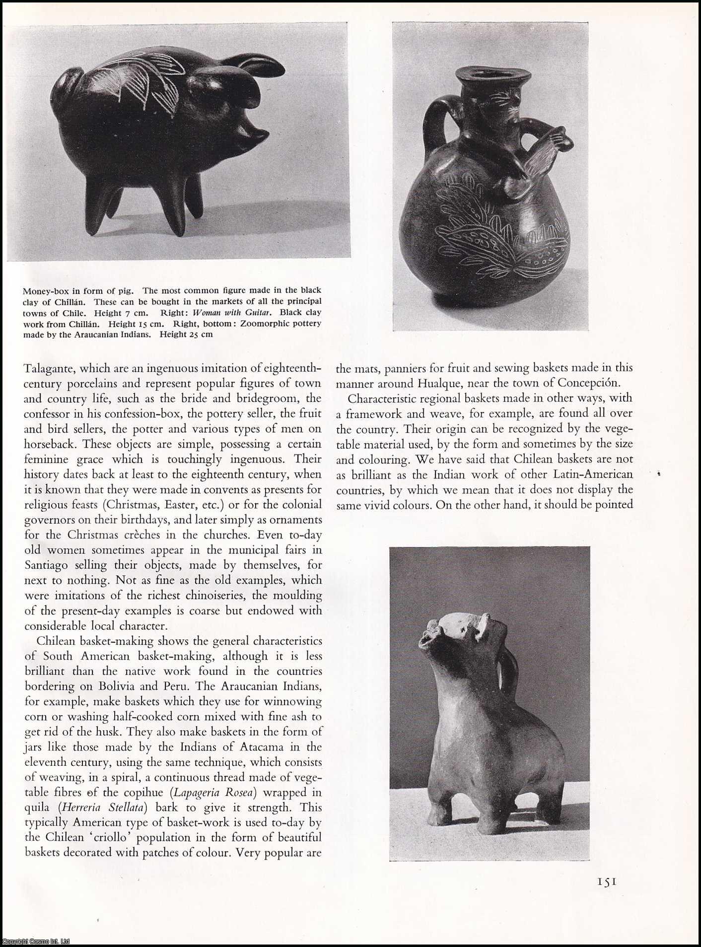 LAGO, THOMAS - Folk Art. An original article from the The Studio magazine, 1950.