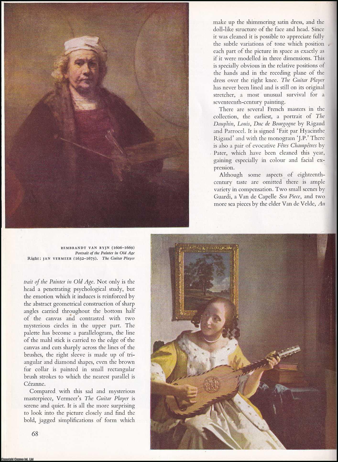 CONRAN, G.L. - The Iveagh Bequest, Kenwood. An original article from the The Studio magazine, 1951.