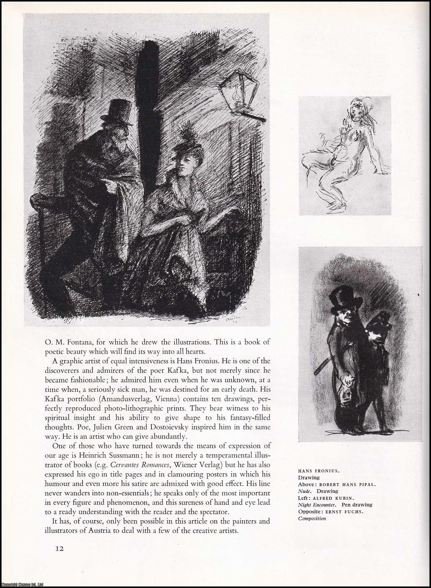 ROCHOWANSKI, L.W. - Austrian Painters of To-Day. An original article from the The Studio magazine, 1949.