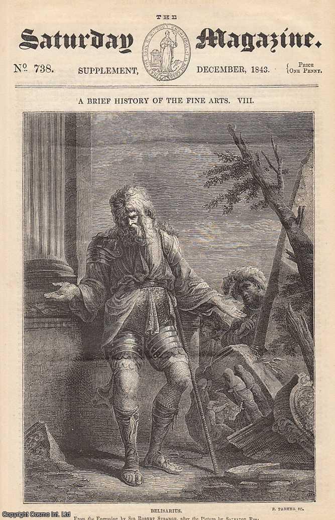 ---. - The History of Copper-Plate Engraving, concluded. Issue No. 738. December, 1843. A complete rare weekly issue of the Saturday Magazine, 1843.