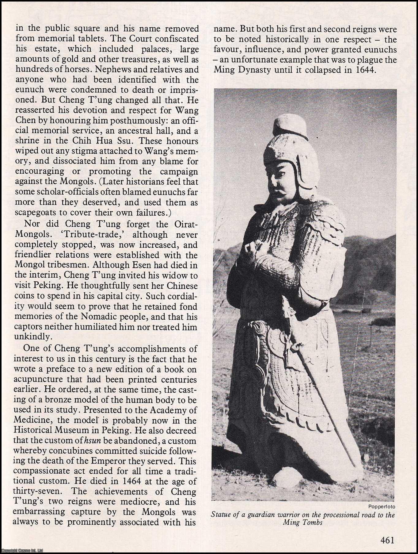 BUCKLEY, NORA C. - The Disaster at T'u Mu. An original article from History Today 1976.