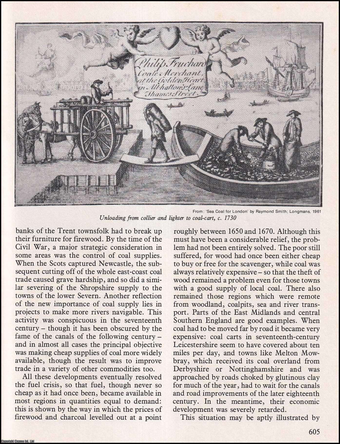 DYER, ALAN D. - Wood and Coal: A Change of Fuel. An original article from History Today 1976.