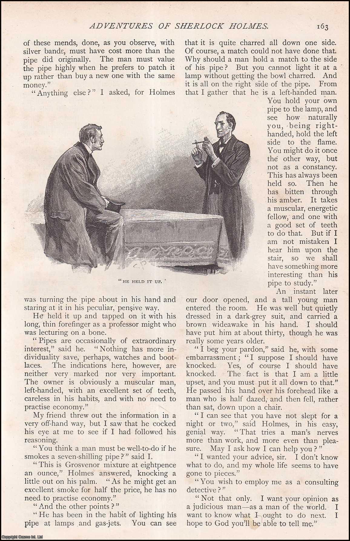 DOYLE, A. CONAN - The Adventure of The Yellow Face: The Adventures of Sherlock Holmes.