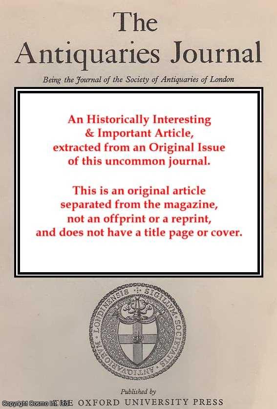 John Hunt - A Figure Sculpture at Upton Bishop, Herefordshire : Continuity and Revival in Early Medieval Sculpture. An original article from the Antiquaries Journal 2009.