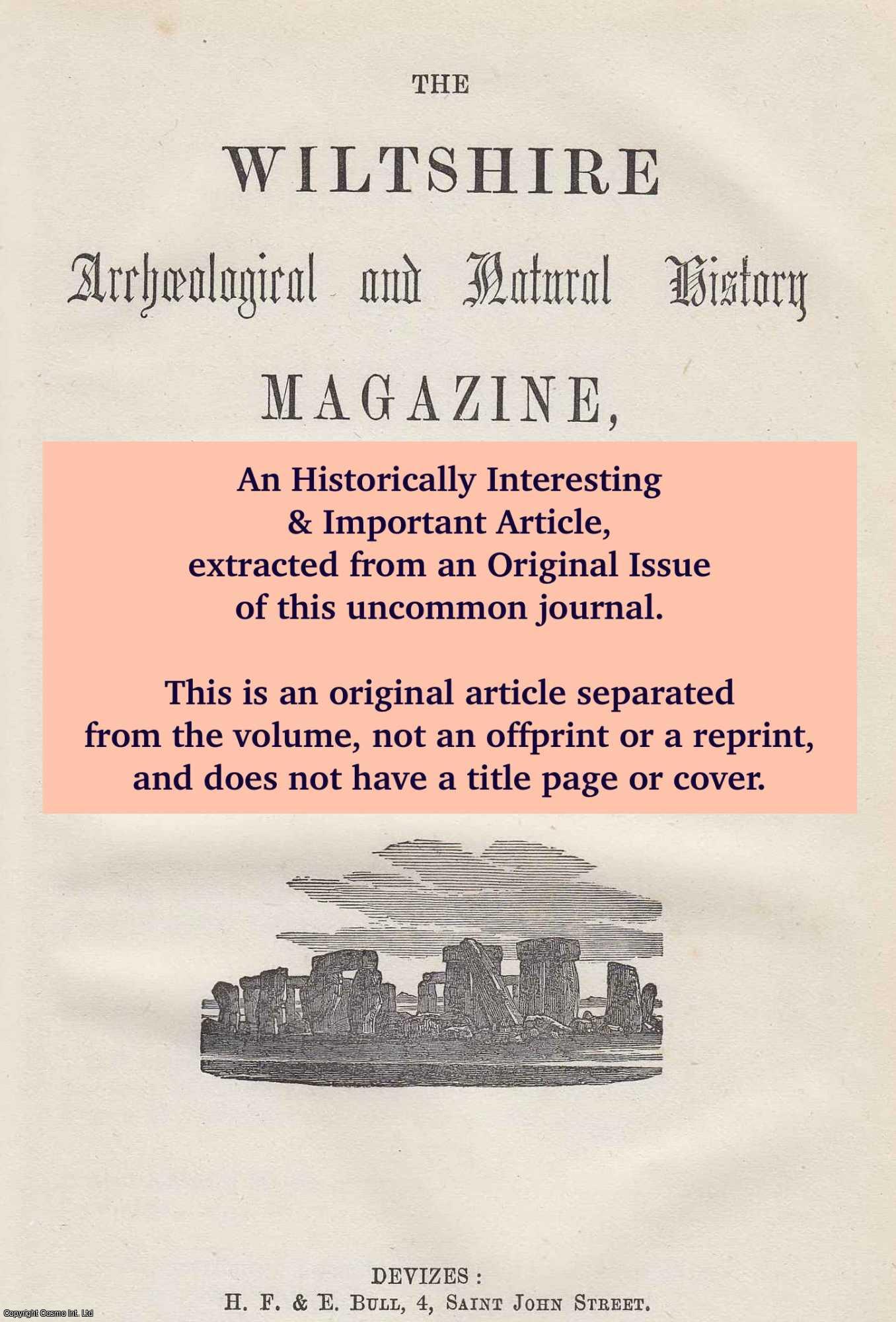 BOOTH & J. F. S. STONE, A. ST. J. - A Trial Flint Mine at Durrington, Wiltshire. An original article from The Wiltshire Archaeological and Natural History Magazine, December 1952.