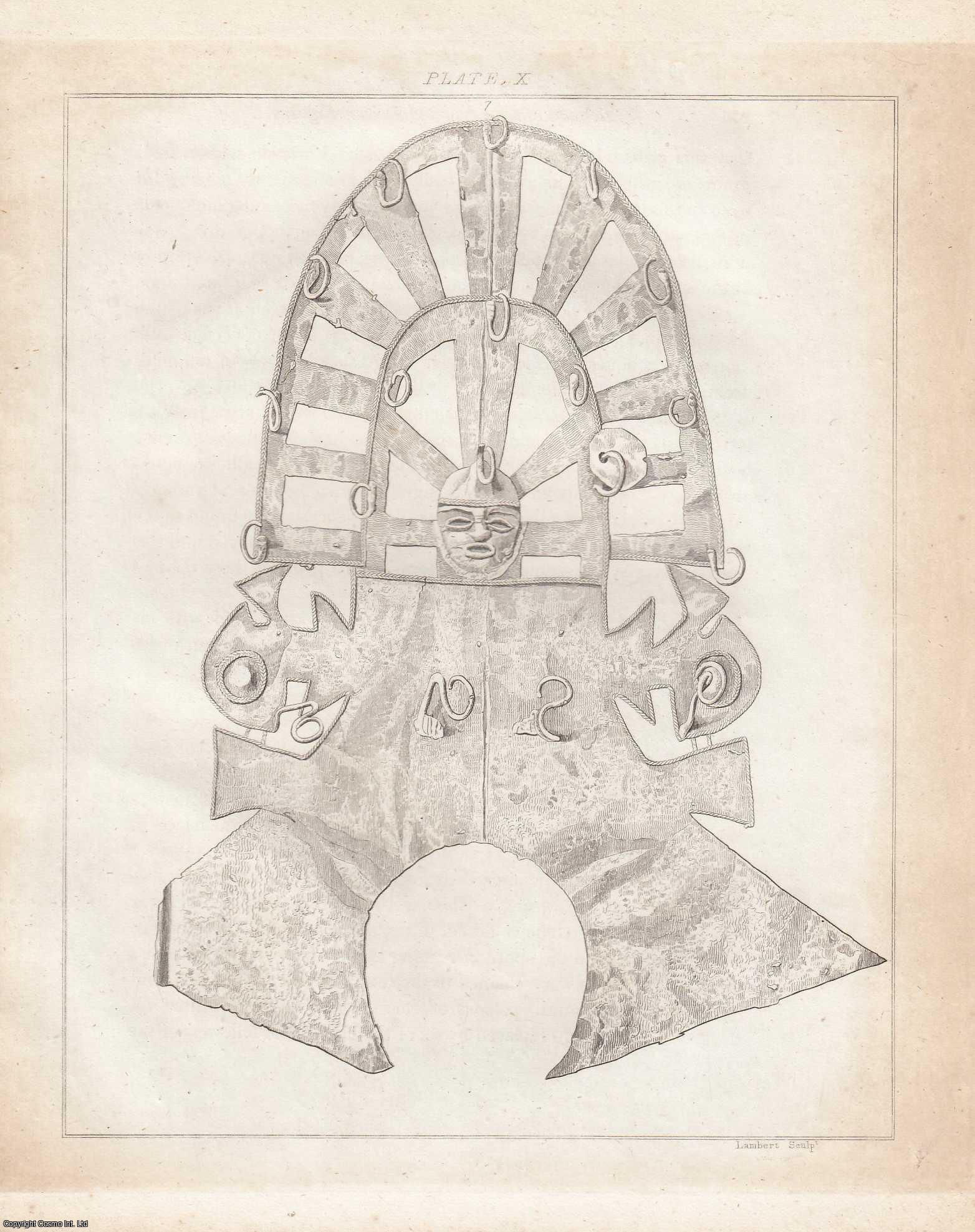 JOSEPH H. FRYER - An Account of certain Articles taken from the Graves of the ancient Peruvians, in the neighbourhood of Arica, on the West Coast of South America, TOGETHER WITH An Account of some Golden Articles brought from South America by Mr. Charles Empson.