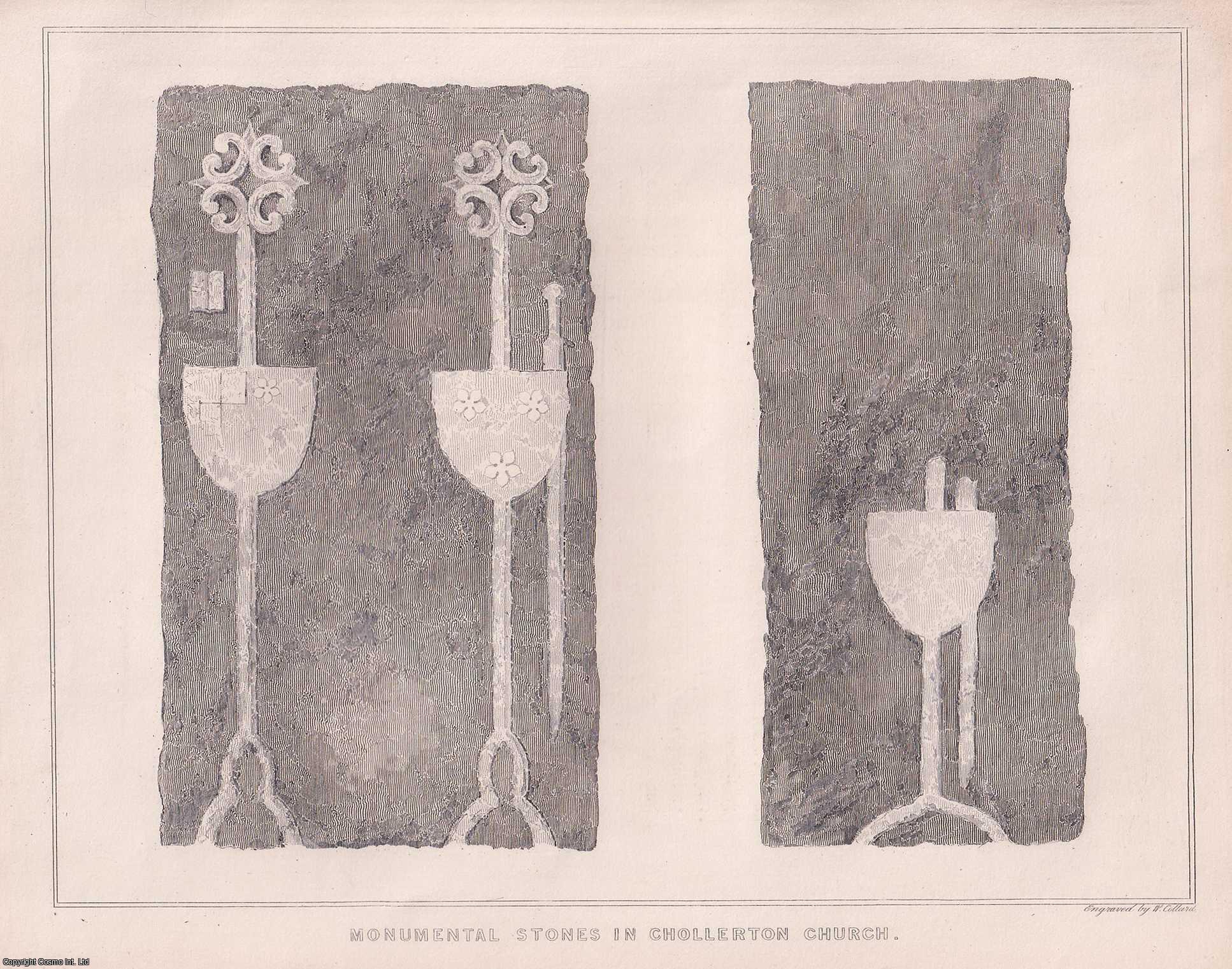 SIR JOHN EDWARD SWINBURNE - An Account of some ancient Tomb Stones, discovered in Chollerton Church, in the County of Northumberland.