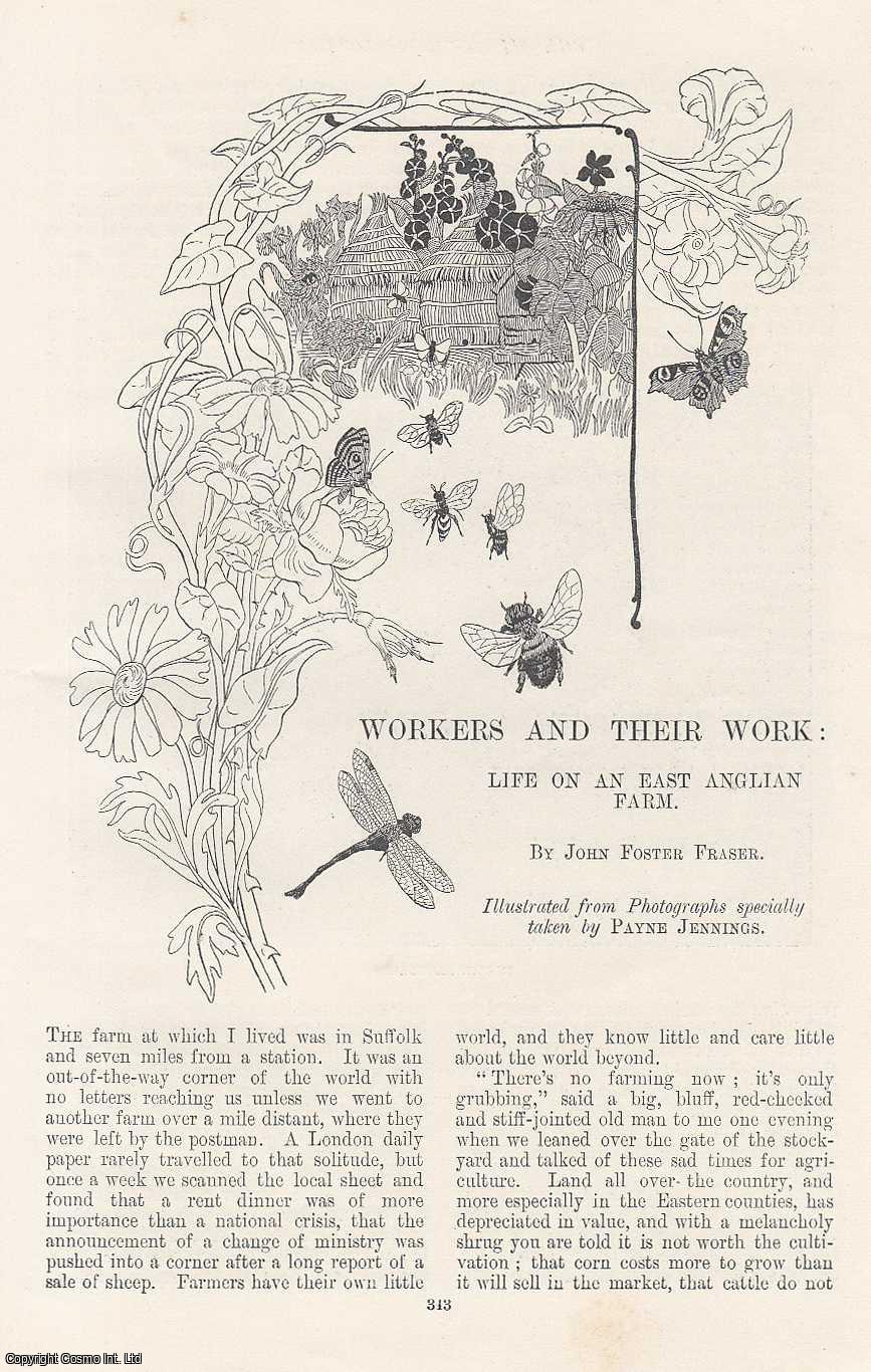 FRASER, JOHN FOSTER - Life on an East Anglian Farm: Workers and Their Work. An original article from the Windsor Magazine, 1896.