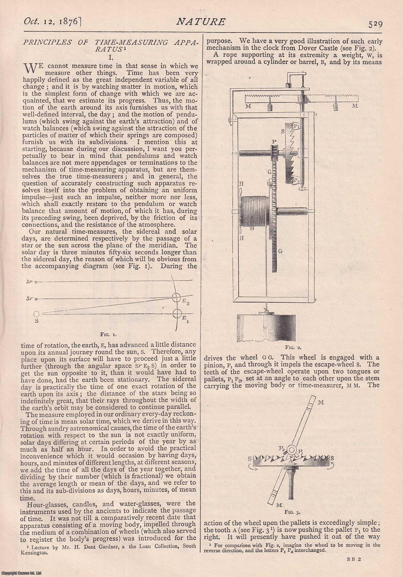 NATURE - Nature, Volume 14, Number 363. Nature. A Weekly Journal of Science. Thursday, October 12th, 1876.