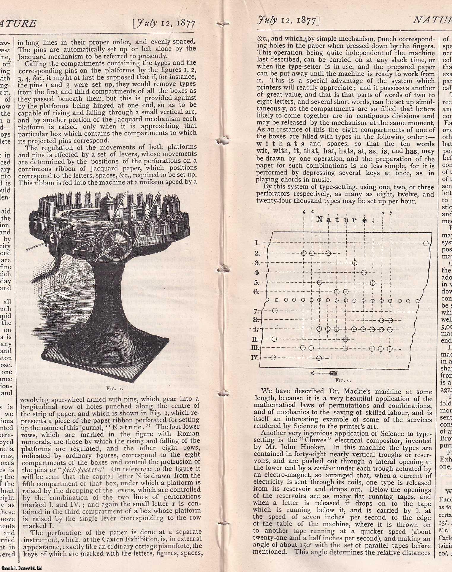 NATURE - Nature, Volume 16, Number 402. Nature. A Weekly Journal of Science. Thursday, July 12th, 1877.