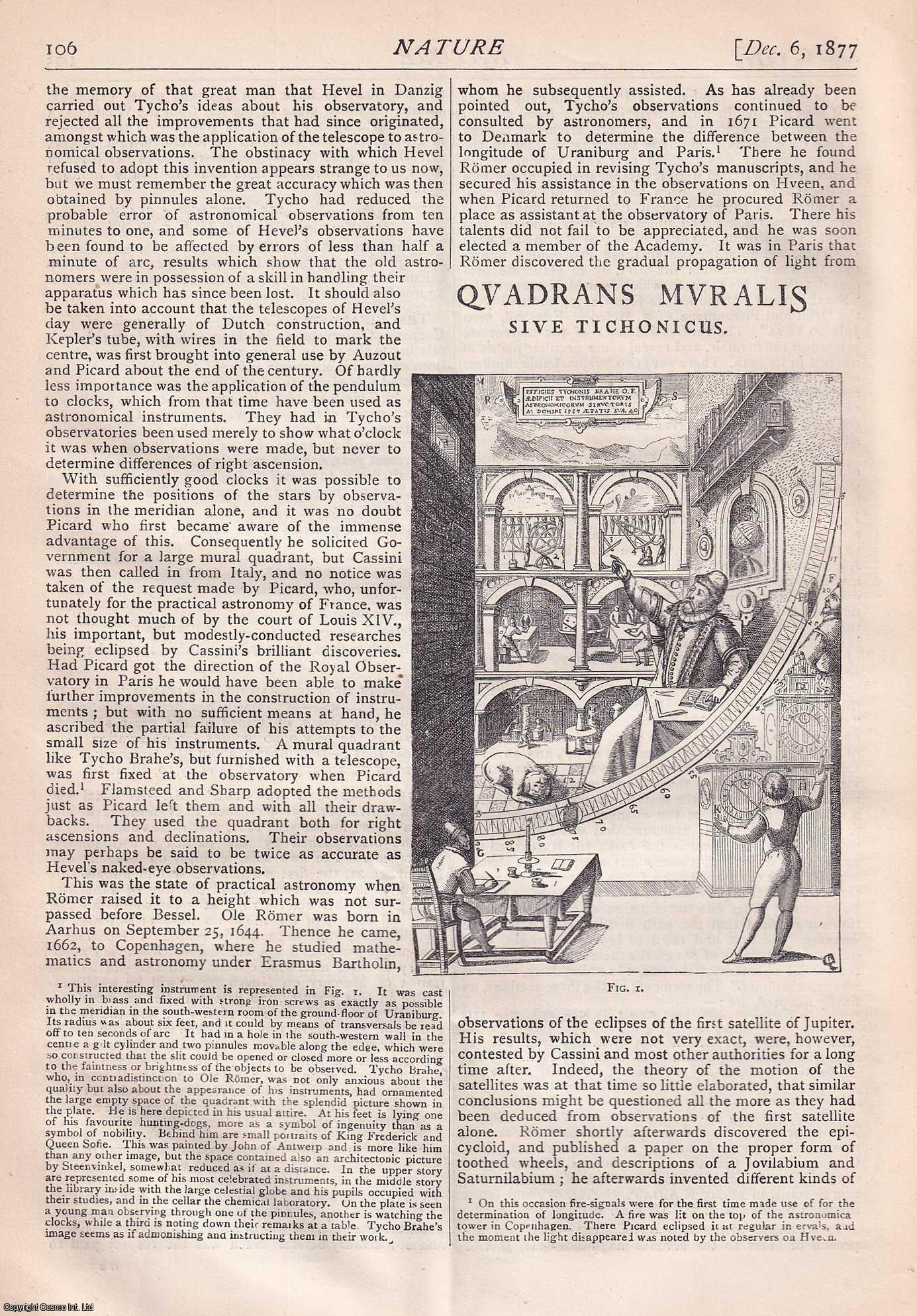 NATURE - Nature, Volume 17, Number 423. Nature. A Weekly Journal of Science. Thursday, December 6th, 1877.