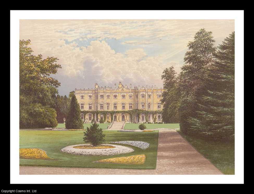 MORRIS, FRANCIS ORPEN - Hughenden Manor. Antique Colour Print.