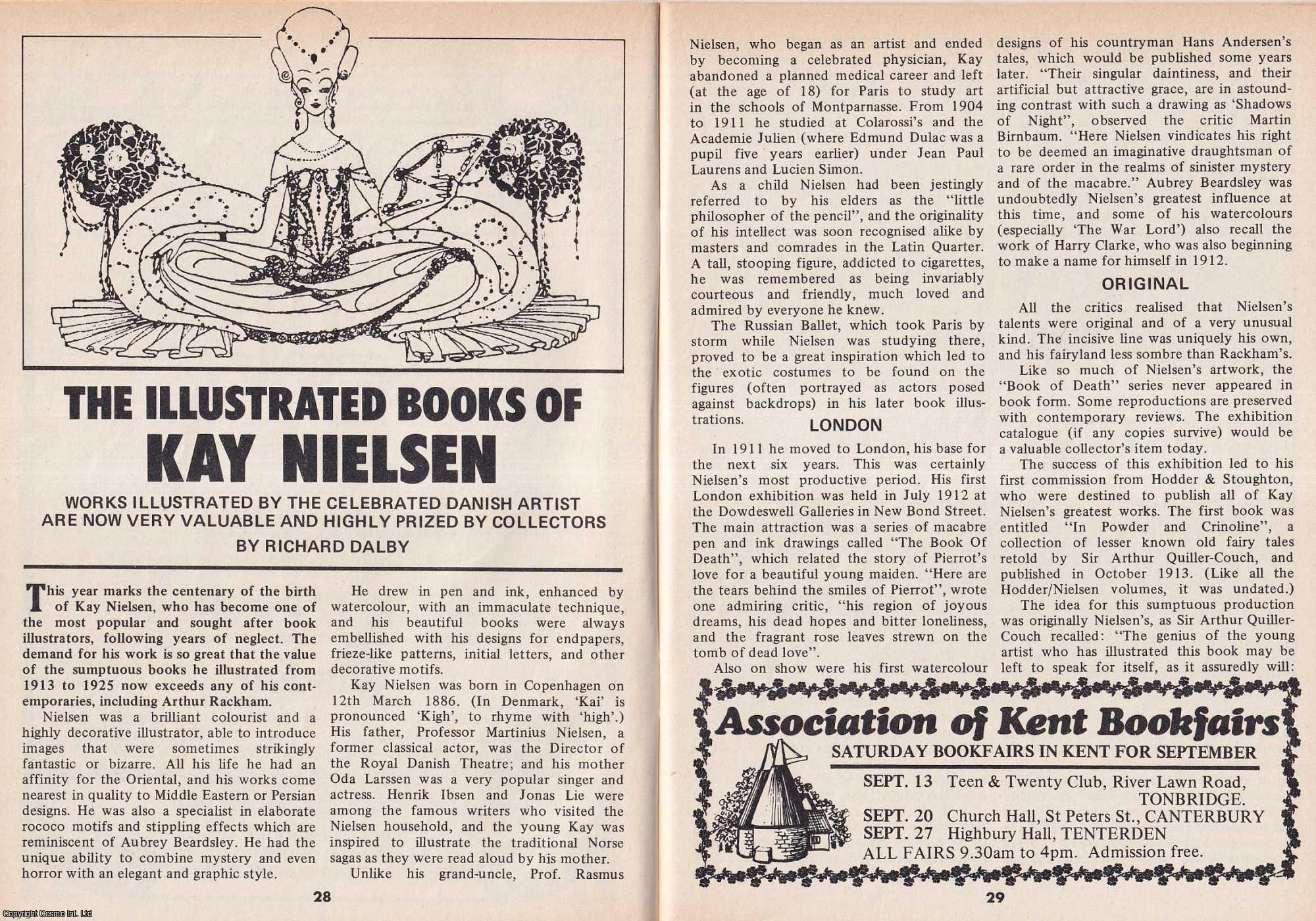 Richard Dalby - The Illustrated Books of Kay Nielsen. Works Illustrated by The Celebrated Danish Artist. This is an original article separated from an issue of The Book & Magazine Collector publication, 1986.