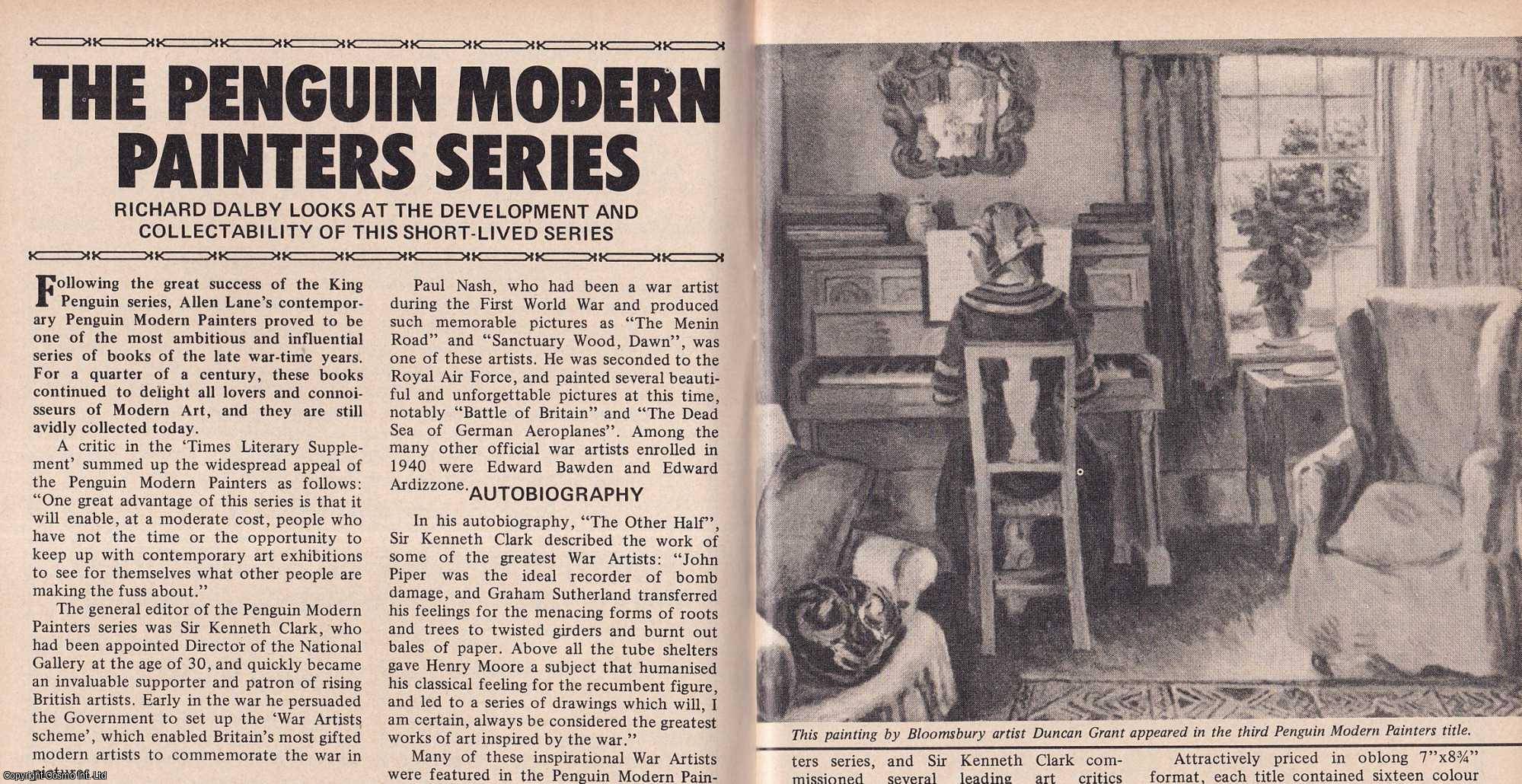 Richard Dalby - The Penguin Modern Painters Series. This is an original article separated from an issue of The Book & Magazine Collector publication, 1990.