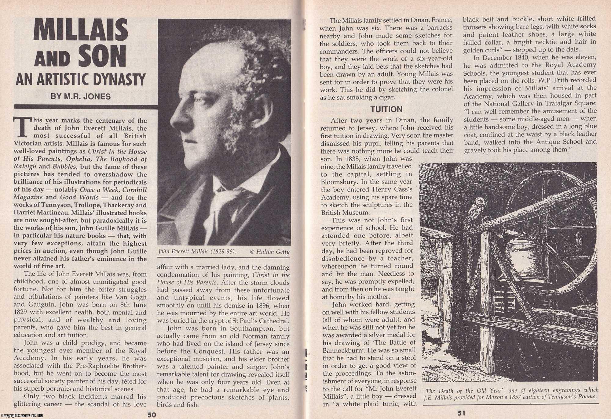 M. R. Jones - Millais and Son. An Artist Dynasty. This is an original article separated from an issue of The Book & Magazine Collector publication.