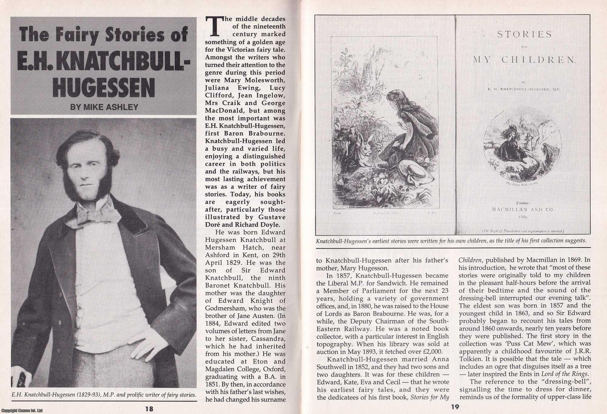 Mike Ashley - The Fairy Stories of E. H. Knatchbull-Hugessen. This is an original article separated from an issue of The Book & Magazine Collector publication.