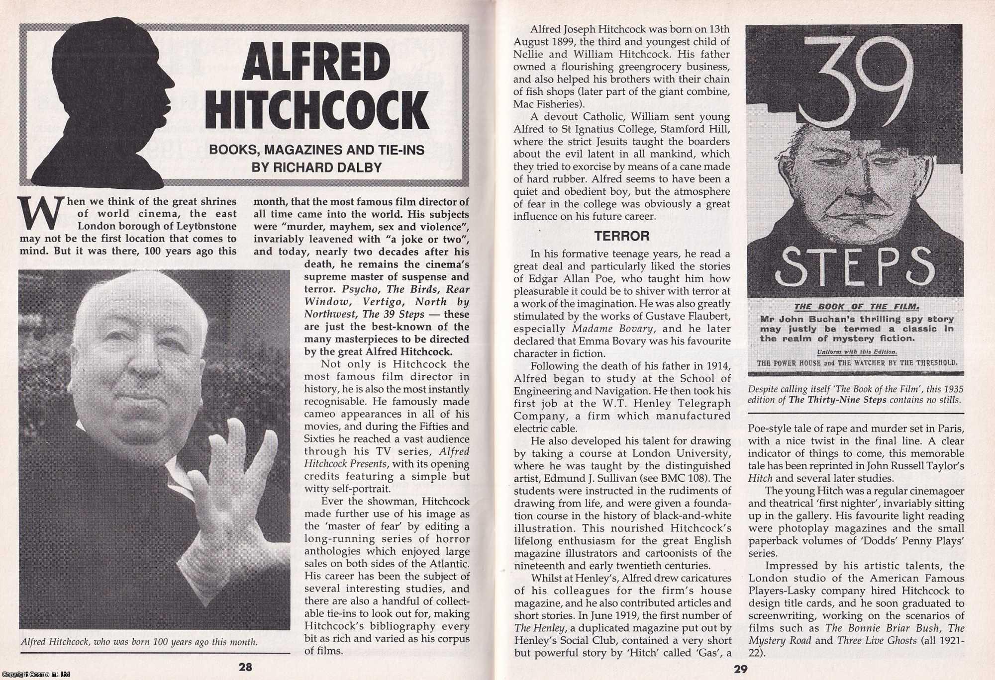 Richard Dalby - Alfred Hitchcock. Books, Magazines and Tie-Ins. This is an original article separated from an issue of The Book & Magazine Collector publication, 1999.